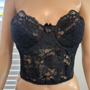 Vintage Women's 1996 Victoria's Secret Longline Bustier Corset, size 36C